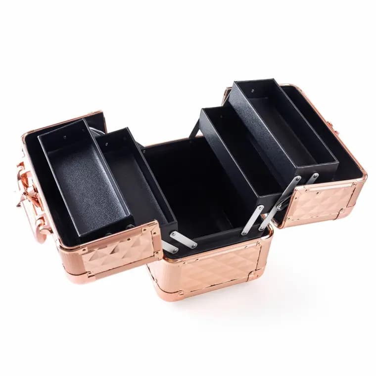 Kozmetički kofer - mini - Rose Gold